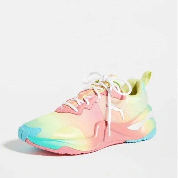 Puma FP Movement Tie Dye Rise Sneakers size 7.5 - Picture 2 of 7